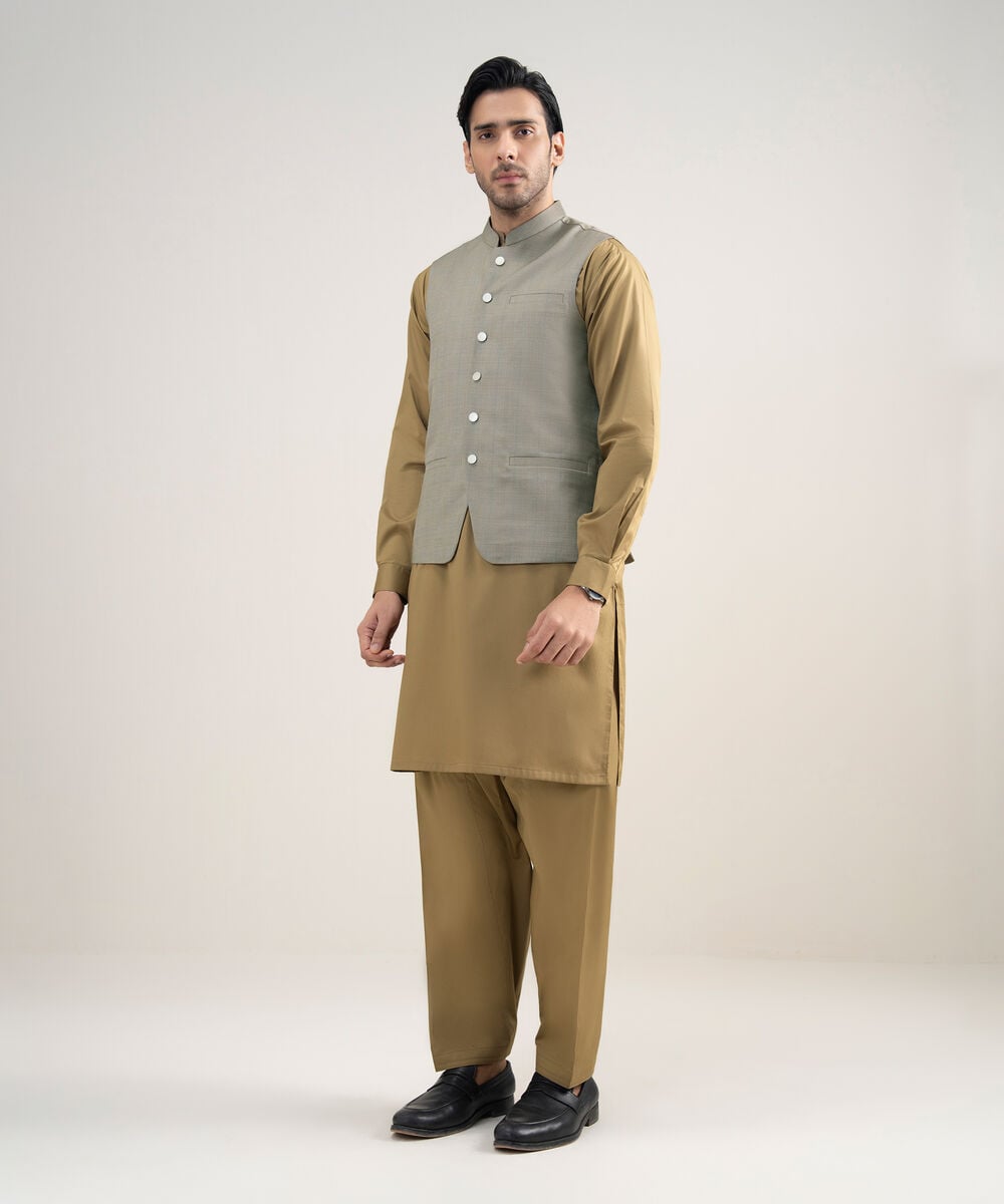 Premium Suiting Waistcoat โ Sapphire view 3