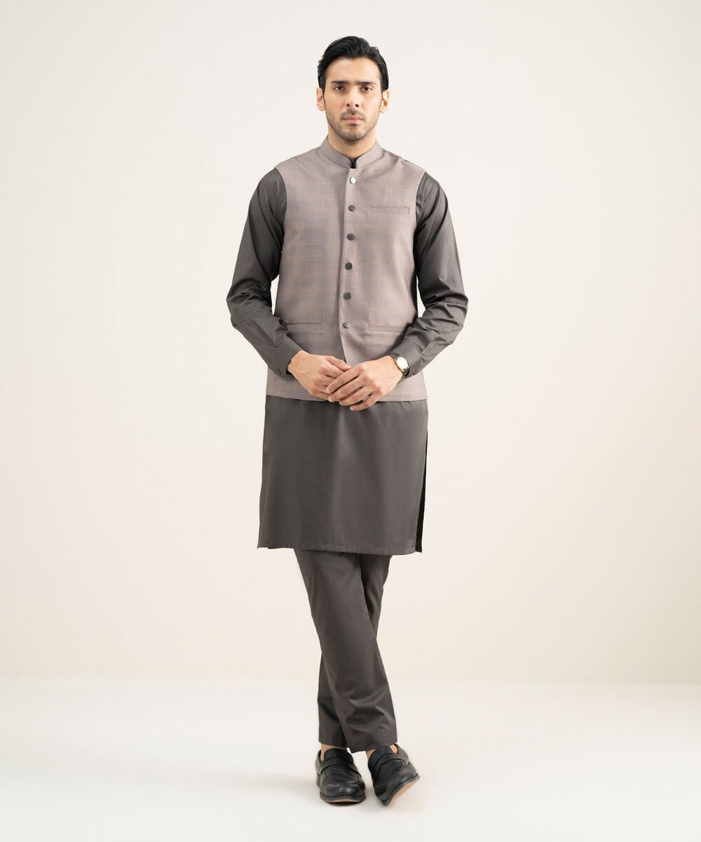 Premium Suiting Waistcoat โ Sapphire view 3