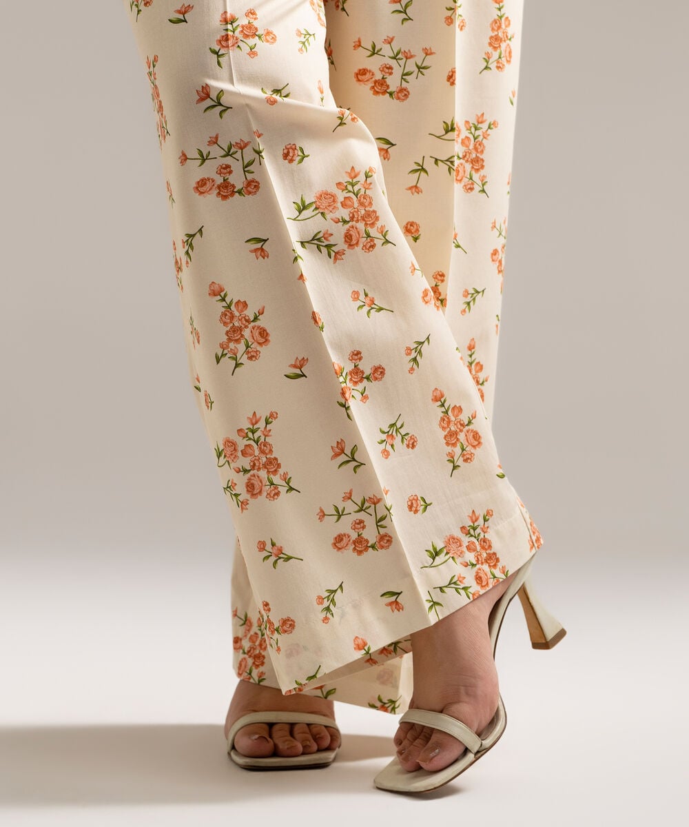 Printed Cambric Culottes — Sapphire
