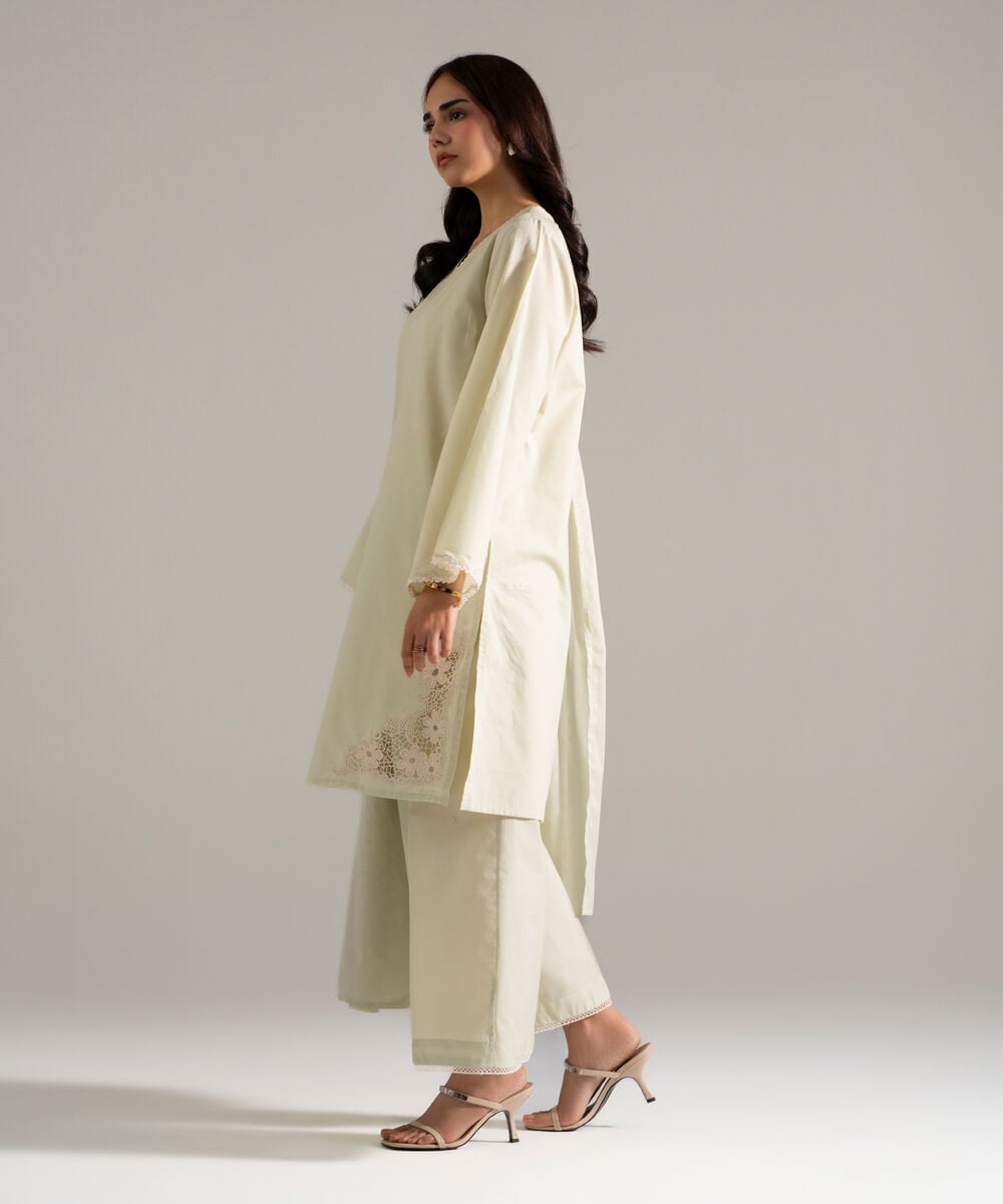 3 Piece - Solid Cambric Suit โ Sapphire view 3