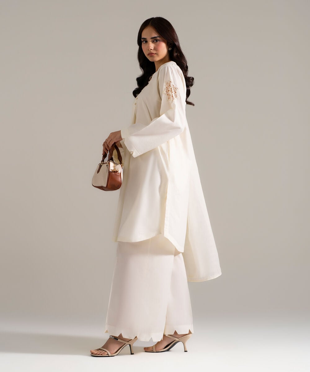 3 Piece - Solid Cambric Suit โ Sapphire view 3