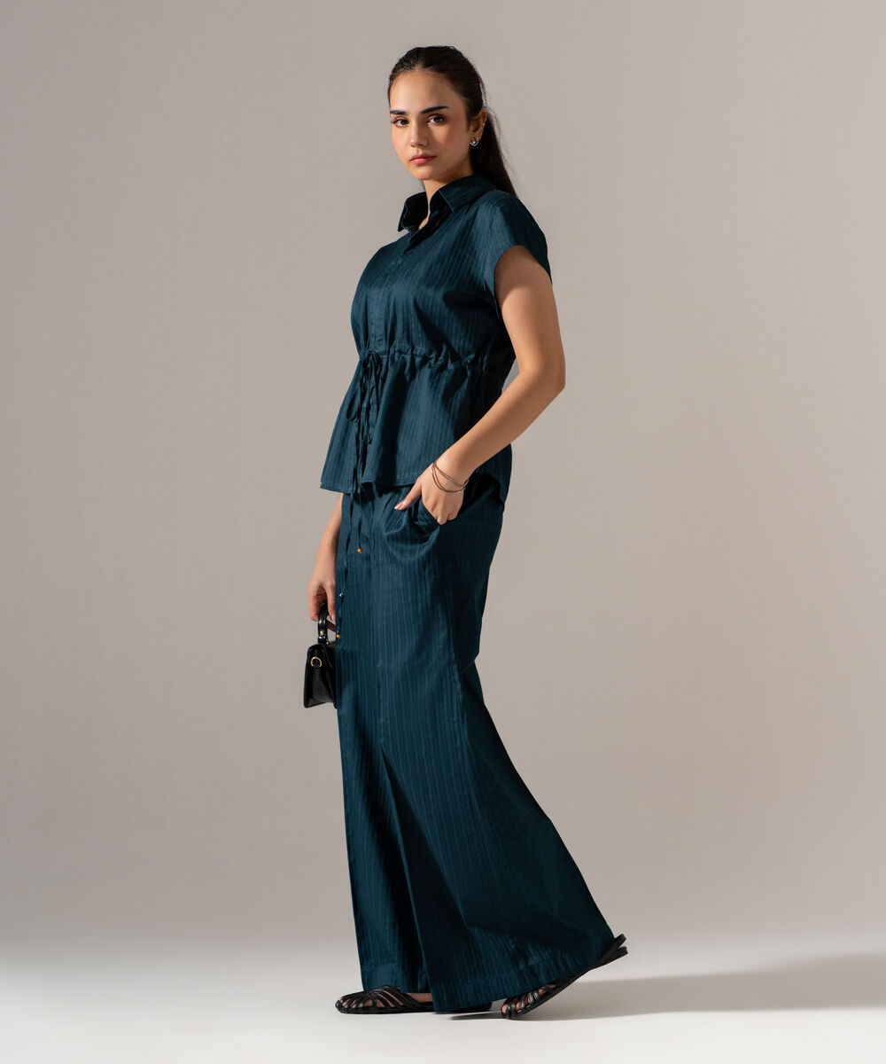 2 Piece - Solid Dobby Suit โ Sapphire view 3