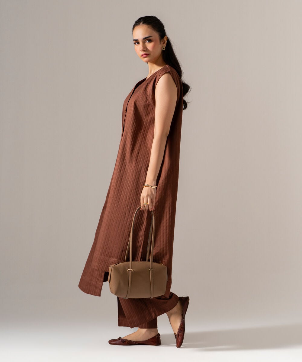 2 Piece - Solid Dobby Suit โ Sapphire view 3