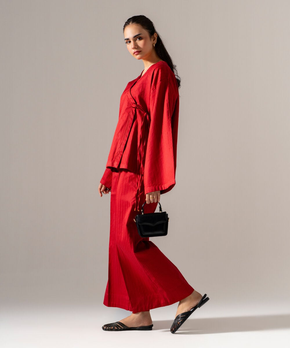 2 Piece - Solid Dobby Suit โ Sapphire view 3