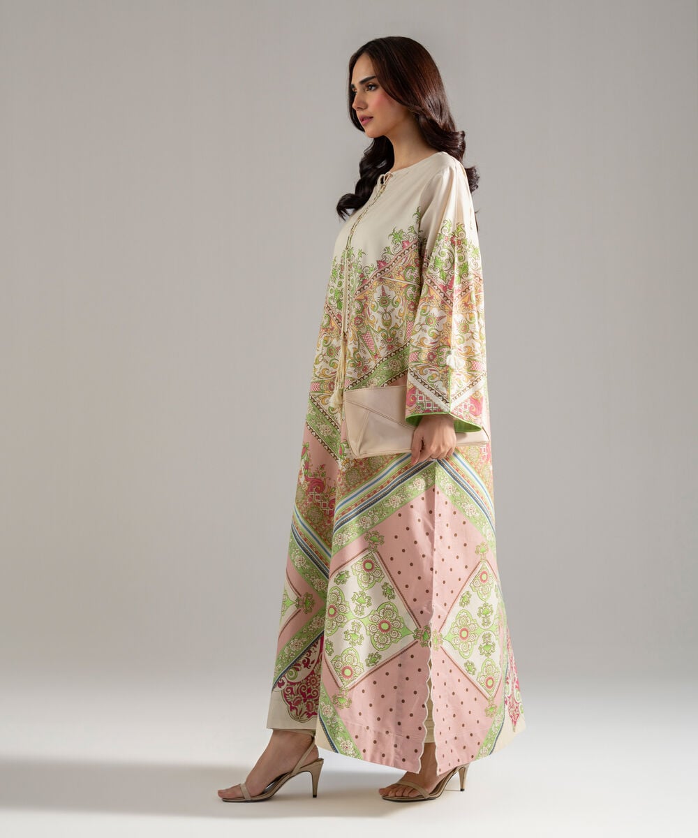 2 Piece - Printed Lawn Suit โ Sapphire view 3
