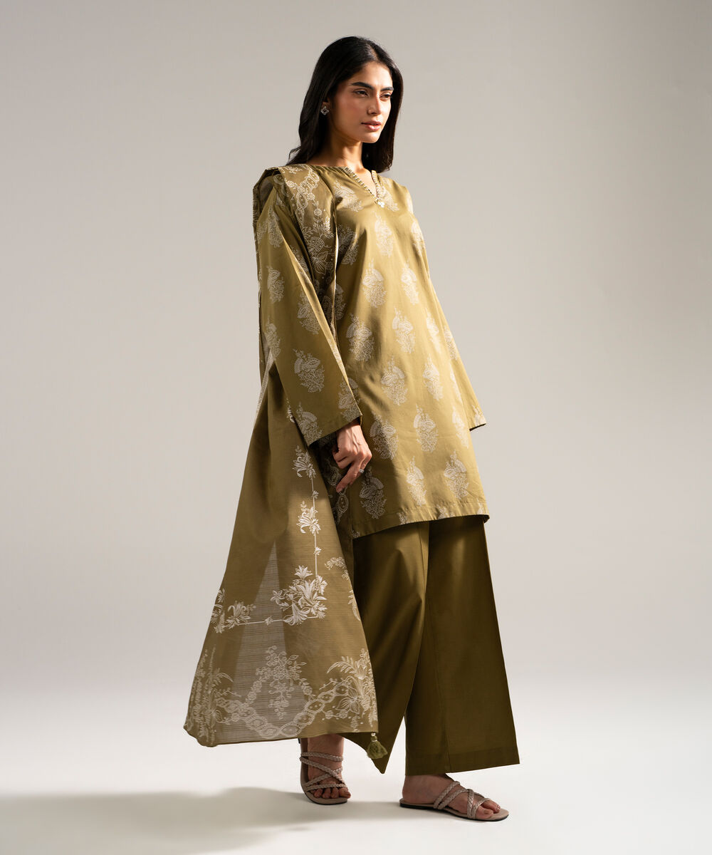 Solid Cambric Culottes — Sapphire